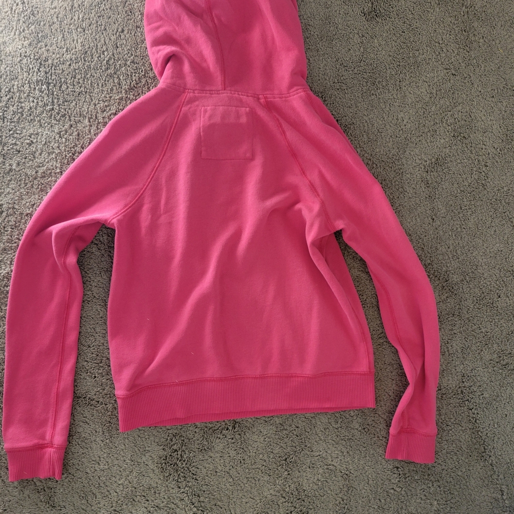 Abercrombie & Fitch Coral Hoodie Sweater - Picture 2 of 3